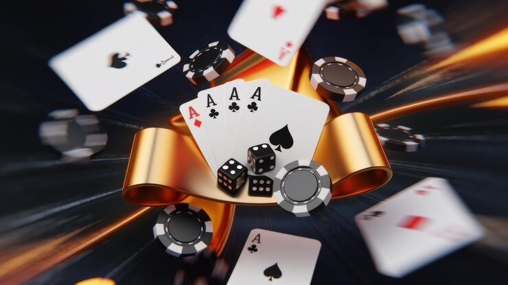 Live dealer studio clock display showing market closing countdown timer